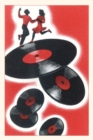 Vintage Journal Couple Dancing on Vinyl Records - Book