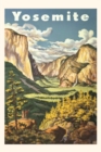 Vintage Journal Yosemite National Park Travel Poster - Book