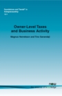 Owner-Level Taxes and Business Activity - Book