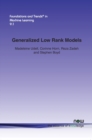 Generalized Low Rank Models - Book