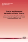 Spatial and Temporal Variability of Solar Energy - Book