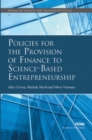 Policies for the Provision of Finance to Science-Based Entrepreneurship - Book