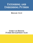 Extending and Embedding Python : Release 3.6.4 - Book