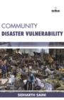 Community Disaster Vulnerability - Book