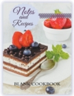 Notes and Recipes : BLANK COOKBOOK: Berry Coffee Cake Cover Design (Jumbo Size) - Book
