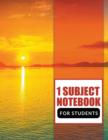 1 Subject Notebook For Students - Book