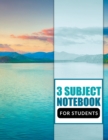 3 Subject Notebook for Students - Book