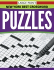 New York Best Crossword Puzzles (Large Print) - Book