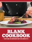 Blank Cookbook Recipe Book For Conversion Chart And Cooking Tips - Book
