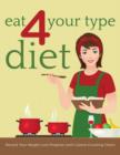Eat 4 Your Type Diet : Record Your Weight Loss Progress (with Calorie Counting Chart) - Book