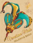 Venetian Mask Coloring Book - Book