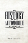 History of the Automobile 1769-1945 - Book