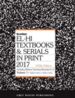 EL-HI Textbooks and Serials in Print 2 Volume Set, 2017 - Book