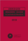 Abridged Readers' Guide to Periodical Literature, 2018 Subscription : 3 Volume Set - Book