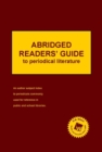 Abridged Readers' Guide to Periodical Literature, 2019 Subscription : 3 Volume Set - Book