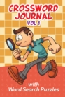 Crossword Journal Vol 1 with Word Search Puzzles - Book