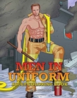 Men in Uniform Adult Coloring Book - Book