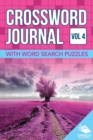 Crossword Journal Vol 4 with Word Search Puzzles - Book