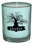 Harry Potter: Always Glass Votive Candle - Book