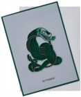 Harry Potter: Slytherin Crest Quilled Card - Book