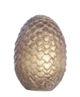 Game of Thrones Sculpted Dragon Egg Candle : Gold - Book