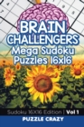 Brain Challengers Mega Sudoku Puzzles 16x16 Vol 1 : Sudoku 16x16 Edition - Book