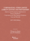 Corporations, Other Limited Liability Entities Partnerships, Statutory Documentary Supplement - Book