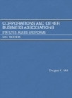 Corporations and Other Business Associations, Statutes, Rules, and Forms, 2017 - Book