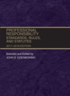 Professional Responsibility, Standards, Rules and Statutes, 2017-2018 - Book