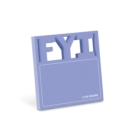 Knock Knock FYI Die-Cut Sticky - Book