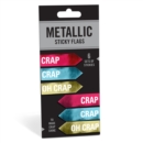 Knock Knock Crap / Oh Crap Metallic Sticky Flags - Book