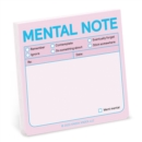 Knock Knock Mental Note Sticky Notes (Pastel Edition) - Book