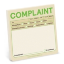 Knock Knock Complaint Sticky Note (Pastel Edition) - Book
