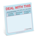 Knock Knock Deal with This Sticky Note (Pastel Edition) - Book
