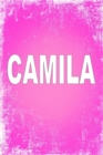 Camila : 100 Pages 6 X 9 Personalized Name on Journal Notebook - Book