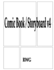 Comic Book / Storyboard v4 : 50 Pages 8.5" X 11" - Book
