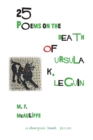 25 Poems on the Death of Ursula K. Le Guin - Book