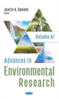 Advances in Environmental Research : Volume 87 - Book