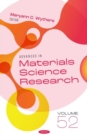 Advances in Materials Science Research : Volume 52 - Book