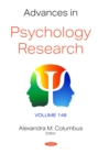 Advances in Psychology Research. Volume 148 - eBook