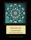 Mandala 24 : Geometric Cross Stitch Pattern - Book