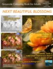 Next Beautiful Blossoms - Grayscale Colouring Book for Adults (Low Contrast) : Edition: Full pages - Book