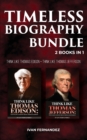 Timeless Biography Bundle : 2 Books in 1: Think Like Thomas Edison + Think Like Thomas Jefferson - Book