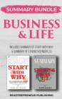 Summary Bundle: Business & Life - Readtrepreneur Publishing : Includes Summary of Start with Why & Summary of Strengthsfinder 2.0 - Book