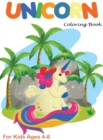 Unicorn Coloring Book : For Kids Ages 4-8 (Happy Edition) - Book
