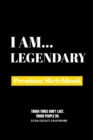 I Am Legendary : Premium Blank Sketchbook - Book