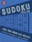 Teaser Game : Large Print Sudoku (With Answers) - Book