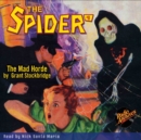 The Spider #8 The Mad Horde - eAudiobook