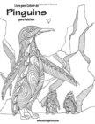 Livro para Colorir de Pinguins para Adultos - Book