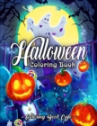 Halloween Coloring Book : An Adult Coloring Book Featuring Fun, Creepy and Frightful Halloween Designs for Stress Relief and Relaxation - Book